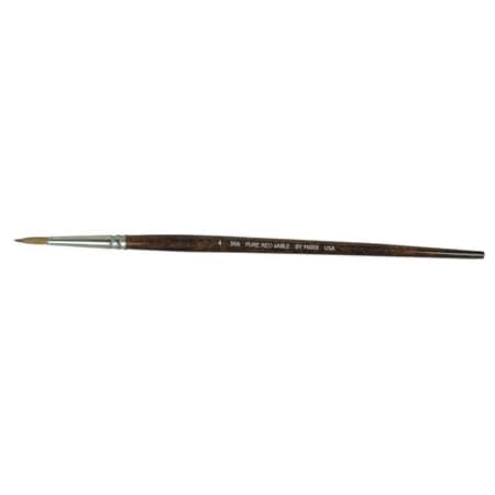 Gordon Brush Size 4 Pure Red Sable Round Artist Brush 0906-04000